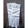 FIRST HOLY COMMUNION SATIN GLOVES STYLE CG756