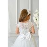 Handmade White First Holy Communion Dress Style ANASTASIA WHITE