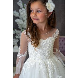 Handmade Ivory First Holy Communion Dress Style MOLLY MCH