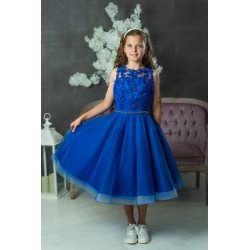 Peacock Confirmation Dress Style Ko25318