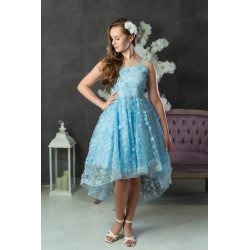 Baby Blue Confirmation Dress Style COURTNEY