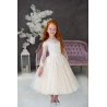 HANDMADE IVORY FIRST HOLY COMMUNION DRESS STYLE ADELAIDE MCH