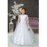 Handmade White First Holy Communion Dress Style ALLANA MCH