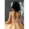 Peach Confirmation Dress Style EF 13