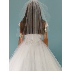 White First Holy Communion Veil Style ZARA