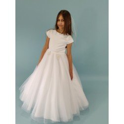 White First Holy Communion Dress Style ZARA BIS