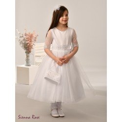 Sweetie Pie First Holy Communion White Dress Style SR726