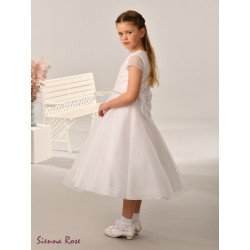 Sweetie Pie First Holy Communion White Dress Style SR722