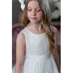 Little People White First Holy Communion Dress Style 70001