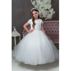 Sweetie Pie First Holy Communion Ivory Dress Style RB658