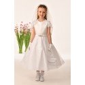 White First Holy Communion Dress Style NAOMI BIS