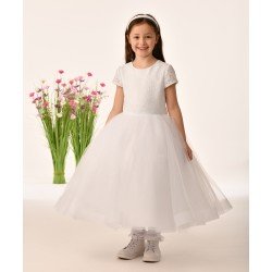 White First Holy Communion Dress Style MIA