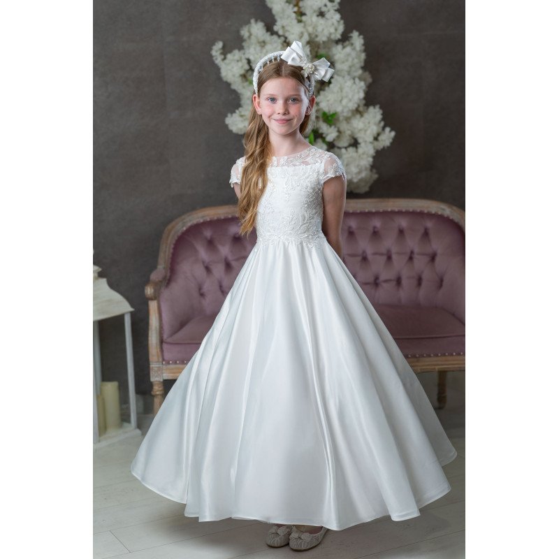 Sweetie Pie First Holy Communion White Dress Style SP5018