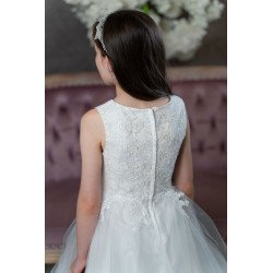 Little People White Communion Dress 70909