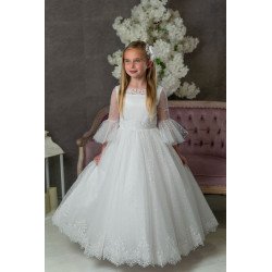 Sweetie Pie First Holy Communion White Dress Style SP303