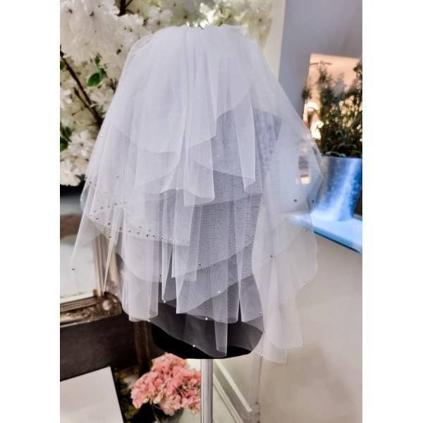 White First Holy Communion Veil