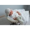 Cotton  Christening Dress in Ivory Water Nymph