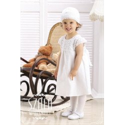 Linen Christening Dress WB007