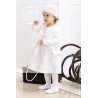 Linen Christening Dress WB007