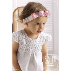 Linen Christening Dress WB007