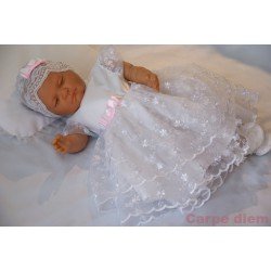Baby Girl Christening Dress Blanche Summer