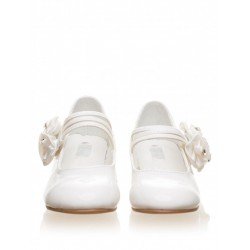 Girls Ivory Communion / Flower Girl Shoes 3645IA
