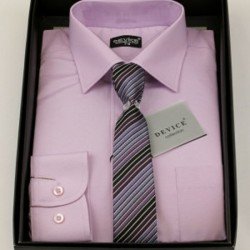 Boys Formal Lilac Suit Shirt with Tie B213