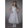 Couche Tot White Sleeveless Flower Girl/Christening Dress  Style 2900A