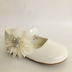 Couche Tot Girls Ivory Flower Girl/Special Occasions Shoes PORSCIA