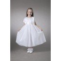 Couche Tot White Flower Girl/Special Occasion Dress Style 2755