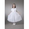 Couche Tot White Flower Girl/Special Occasion Dress Style 2755