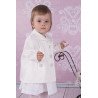   Special Occasions or Casual  White Spring Coat for Girls C028