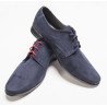 Navy Suede Leather Elegant Communion/Ceremonial Shoes bsh02