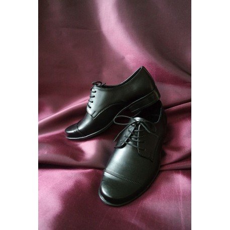 Black Leather Communion/Ceremonial Shoes bsh04