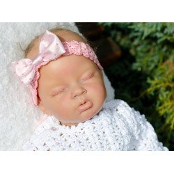 Christening/Special Occasions Pink Crochet Headband