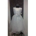 Gorgeous Handmade White Flower Girl/Special Occasion Dress style Ursula