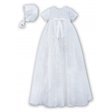 Sarah Louise Lace Christening Gown style 1092s