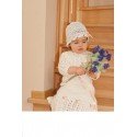 Beautiful Handmade Long Slevees Crochet Christening/Special Occasion Baby Girl Outfit style Summer Dream 2