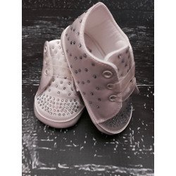 Couche Tot Ivory Christening/Special Occasions Diamonds Schoes Style 314119