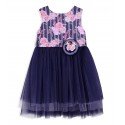 Dark Blue Flower Girls / Special Occasions Dress Style 4901