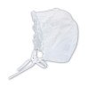 Sarah Louise Christening White Baby Girl Bonnet Style 003603P