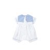 Sailor Special Occasion Baby Boy White / Sky Romper and Bonnet Style 1735