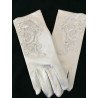 Shining Satin Communion Gloves style 777